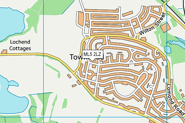 ML5 2LZ map - OS VectorMap District (Ordnance Survey) ML5 2LZ map - OS VectorMap District (Ordnance Survey)