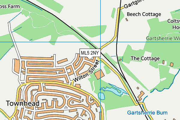 ML5 2NY map - OS VectorMap District (Ordnance Survey) ML5 2NY map - OS VectorMap District (Ordnance Survey)