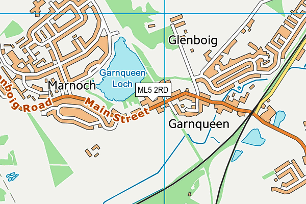 ML5 2RD map - OS VectorMap District (Ordnance Survey) ML5 2RD map - OS VectorMap District (Ordnance Survey)