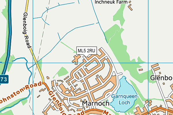 ML5 2RU map - OS VectorMap District (Ordnance Survey) ML5 2RU map - OS VectorMap District (Ordnance Survey)