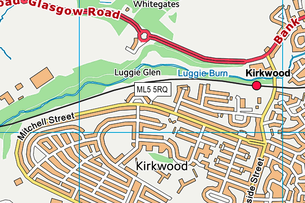 ML5 5RQ map - OS VectorMap District (Ordnance Survey) ML5 5RQ map - OS VectorMap District (Ordnance Survey)