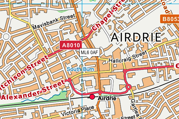 ML6 0AF map - OS VectorMap District (Ordnance Survey) ML6 0AF map - OS VectorMap District (Ordnance Survey)