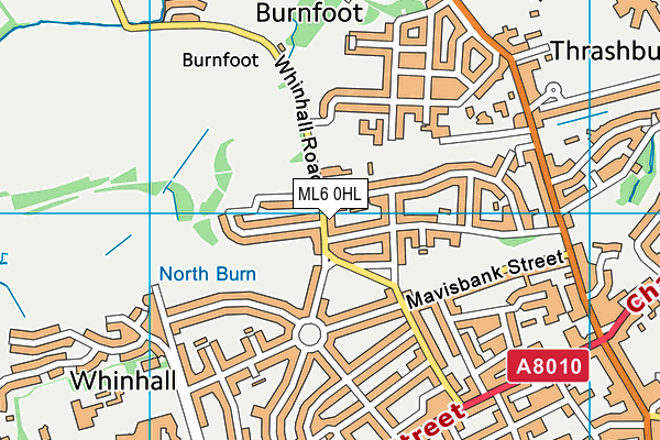 ML6 0HL map - OS VectorMap District (Ordnance Survey) ML6 0HL map - OS VectorMap District (Ordnance Survey)