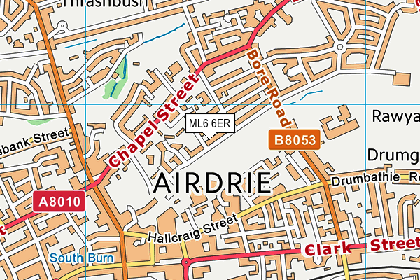 ML6 6ER map - OS VectorMap District (Ordnance Survey) ML6 6ER map - OS VectorMap District (Ordnance Survey)