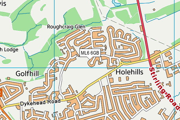 ML6 6GB map - OS VectorMap District (Ordnance Survey) ML6 6GB map - OS VectorMap District (Ordnance Survey)