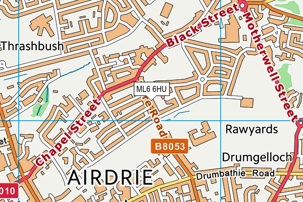 ML6 6HU map - OS VectorMap District (Ordnance Survey) ML6 6HU map - OS VectorMap District (Ordnance Survey)