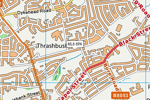 ML6 6PA map - OS VectorMap District (Ordnance Survey) ML6 6PA map - OS VectorMap District (Ordnance Survey)