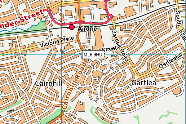 ML6 9HU map - OS VectorMap District (Ordnance Survey) ML6 9HU map - OS VectorMap District (Ordnance Survey)