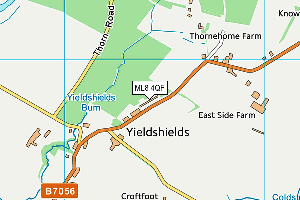 ML8 4QF map - OS VectorMap District (Ordnance Survey) ML8 4QF map - OS VectorMap District (Ordnance Survey)