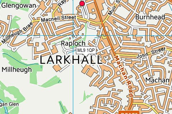 ML9 1QP map - OS VectorMap District (Ordnance Survey) ML9 1QP map - OS VectorMap District (Ordnance Survey)