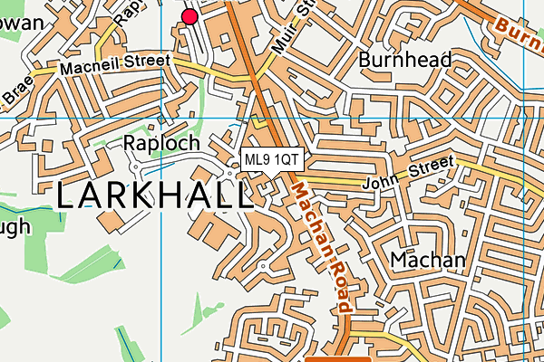 ML9 1QT map - OS VectorMap District (Ordnance Survey) ML9 1QT map - OS VectorMap District (Ordnance Survey)