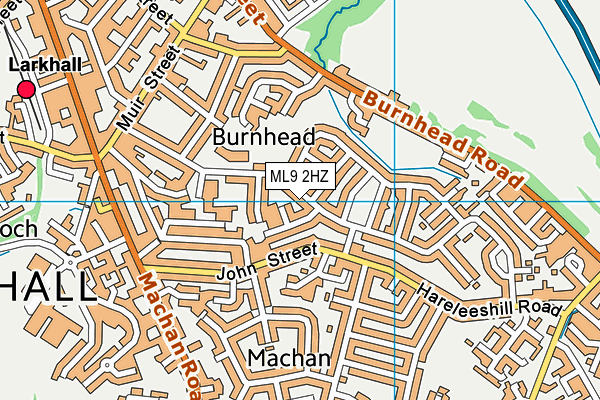 ML9 2HZ map - OS VectorMap District (Ordnance Survey) ML9 2HZ map - OS VectorMap District (Ordnance Survey)