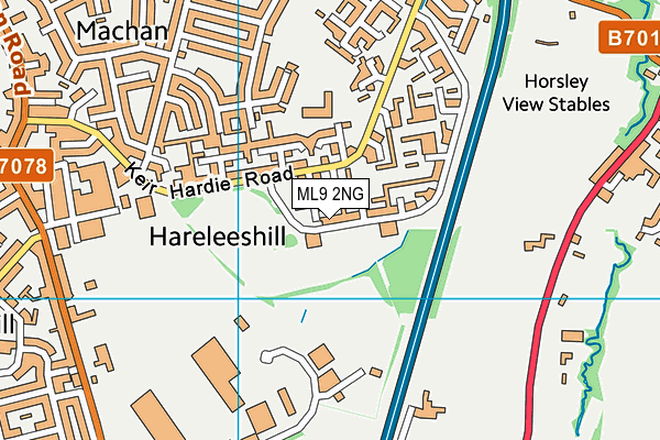 ML9 2NG map - OS VectorMap District (Ordnance Survey) ML9 2NG map - OS VectorMap District (Ordnance Survey)