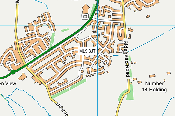 ML9 3JT map - OS VectorMap District (Ordnance Survey) ML9 3JT map - OS VectorMap District (Ordnance Survey)