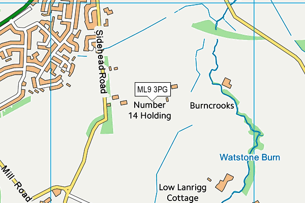 ML9 3PG map - OS VectorMap District (Ordnance Survey) ML9 3PG map - OS VectorMap District (Ordnance Survey)