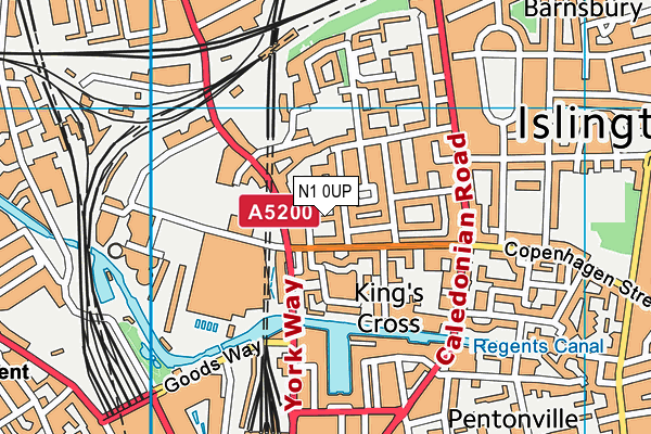 N1 0UP map - OS VectorMap District (Ordnance Survey) N1 0UP map - OS VectorMap District (Ordnance Survey)