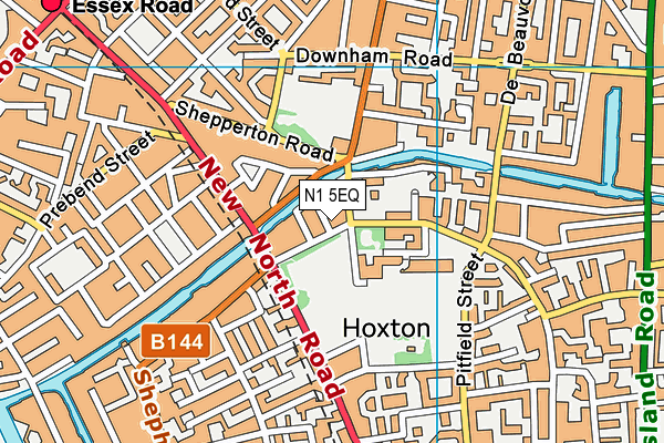 N1 5EQ map - OS VectorMap District (Ordnance Survey) N1 5EQ map - OS VectorMap District (Ordnance Survey)