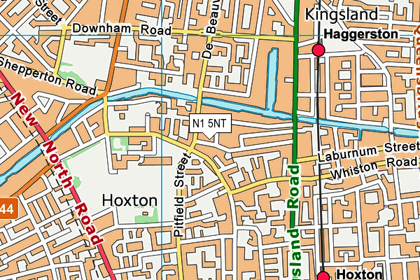 N1 5NT map - OS VectorMap District (Ordnance Survey) N1 5NT map - OS VectorMap District (Ordnance Survey)