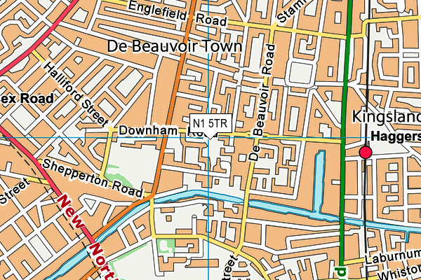 N1 5TR map - OS VectorMap District (Ordnance Survey) N1 5TR map - OS VectorMap District (Ordnance Survey)