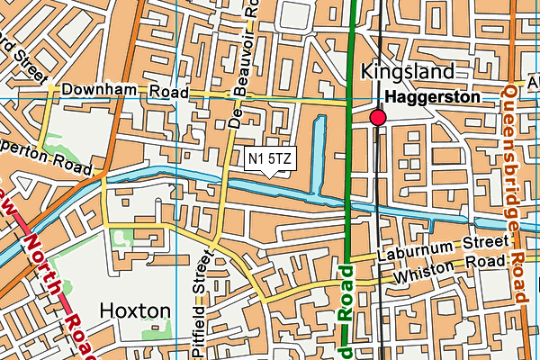N1 5TZ map - OS VectorMap District (Ordnance Survey) N1 5TZ map - OS VectorMap District (Ordnance Survey)
