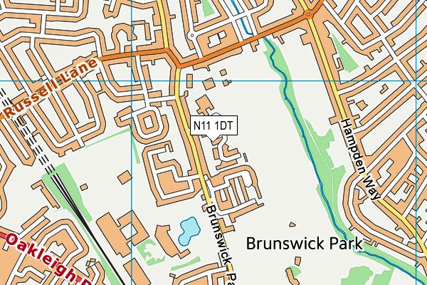 N11 1DT map - OS VectorMap District (Ordnance Survey) N11 1DT map - OS VectorMap District (Ordnance Survey)