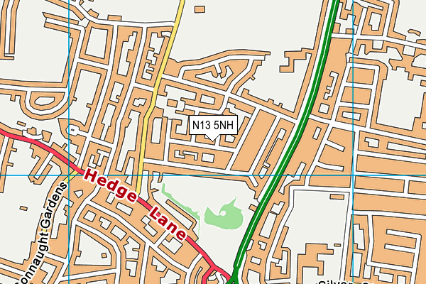N13 5NH map - OS VectorMap District (Ordnance Survey) N13 5NH map - OS VectorMap District (Ordnance Survey)