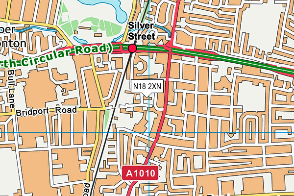 N18 2XN map - OS VectorMap District (Ordnance Survey) N18 2XN map - OS VectorMap District (Ordnance Survey)