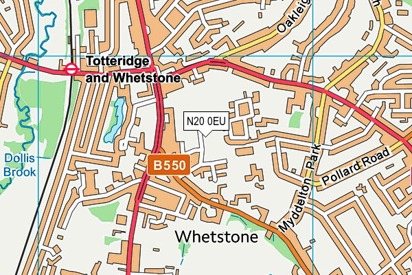 N20 0EU map - OS VectorMap District (Ordnance Survey) N20 0EU map - OS VectorMap District (Ordnance Survey)