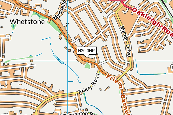 N20 0NP map - OS VectorMap District (Ordnance Survey) N20 0NP map - OS VectorMap District (Ordnance Survey)