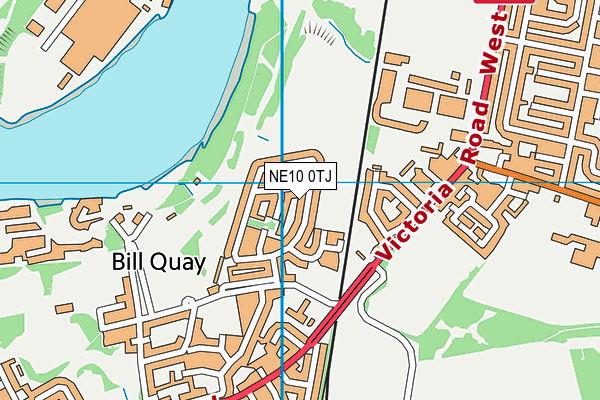 NE10 0TJ map - OS VectorMap District (Ordnance Survey) NE10 0TJ map - OS VectorMap District (Ordnance Survey)