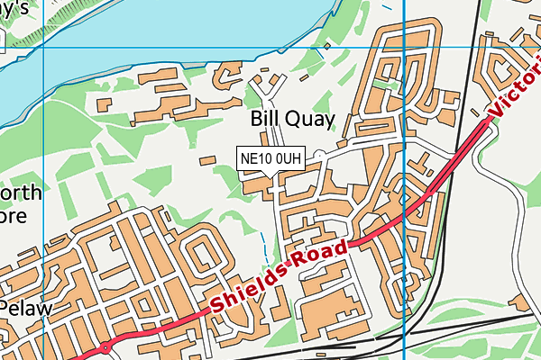 NE10 0UH map - OS VectorMap District (Ordnance Survey) NE10 0UH map - OS VectorMap District (Ordnance Survey)