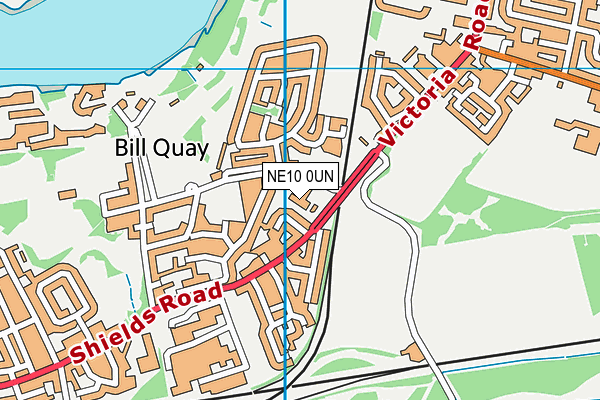 NE10 0UN map - OS VectorMap District (Ordnance Survey) NE10 0UN map - OS VectorMap District (Ordnance Survey)