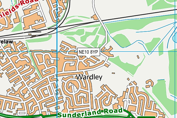 NE10 8YP map - OS VectorMap District (Ordnance Survey) NE10 8YP map - OS VectorMap District (Ordnance Survey)