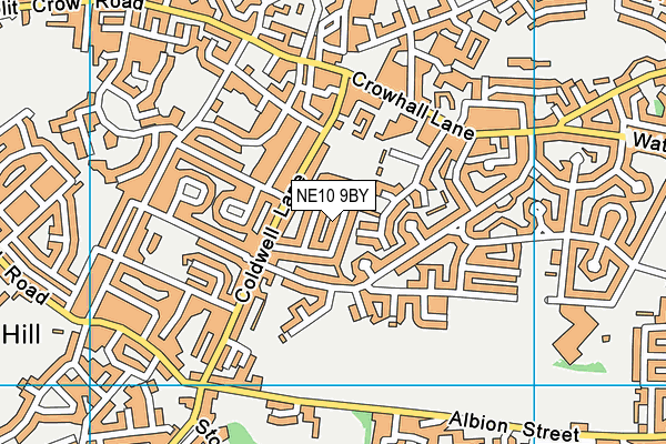 NE10 9BY map - OS VectorMap District (Ordnance Survey) NE10 9BY map - OS VectorMap District (Ordnance Survey)