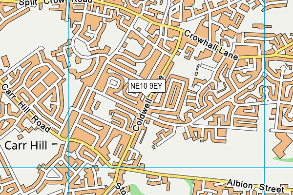 NE10 9EY map - OS VectorMap District (Ordnance Survey) NE10 9EY map - OS VectorMap District (Ordnance Survey)