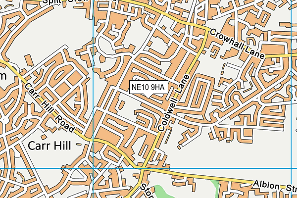 NE10 9HA map - OS VectorMap District (Ordnance Survey) NE10 9HA map - OS VectorMap District (Ordnance Survey)