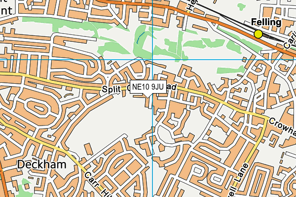 NE10 9JU map - OS VectorMap District (Ordnance Survey) NE10 9JU map - OS VectorMap District (Ordnance Survey)