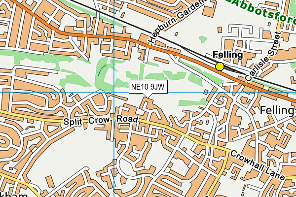 NE10 9JW map - OS VectorMap District (Ordnance Survey) NE10 9JW map - OS VectorMap District (Ordnance Survey)