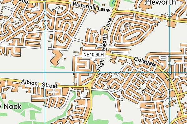 NE10 9LH map - OS VectorMap District (Ordnance Survey) NE10 9LH map - OS VectorMap District (Ordnance Survey)