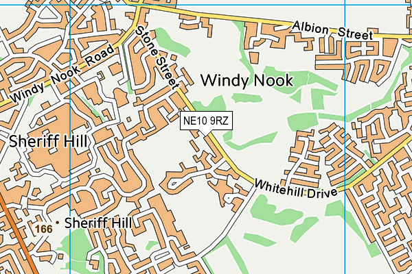 NE10 9RZ map - OS VectorMap District (Ordnance Survey) NE10 9RZ map - OS VectorMap District (Ordnance Survey)
