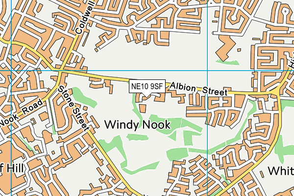 NE10 9SF map - OS VectorMap District (Ordnance Survey) NE10 9SF map - OS VectorMap District (Ordnance Survey)