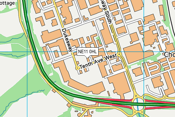 NE11 0HL map - OS VectorMap District (Ordnance Survey) NE11 0HL map - OS VectorMap District (Ordnance Survey)