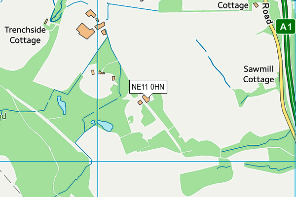 NE11 0HN map - OS VectorMap District (Ordnance Survey) NE11 0HN map - OS VectorMap District (Ordnance Survey)