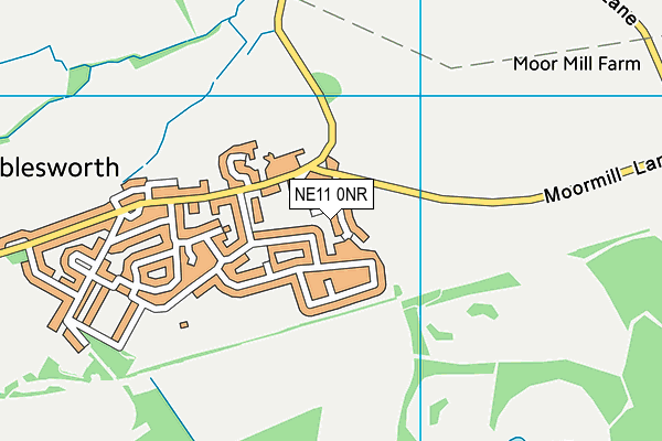 NE11 0NR map - OS VectorMap District (Ordnance Survey) NE11 0NR map - OS VectorMap District (Ordnance Survey)