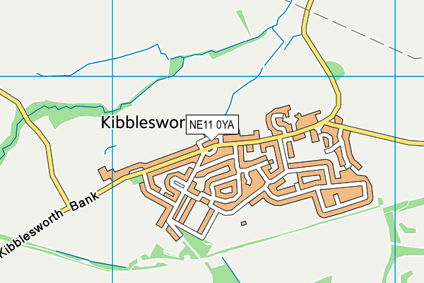 NE11 0YA map - OS VectorMap District (Ordnance Survey) NE11 0YA map - OS VectorMap District (Ordnance Survey)