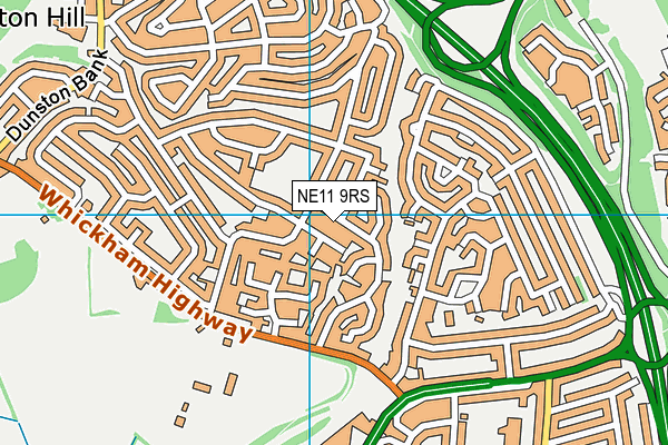 NE11 9RS map - OS VectorMap District (Ordnance Survey) NE11 9RS map - OS VectorMap District (Ordnance Survey)