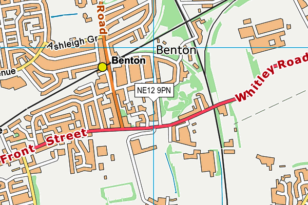 NE12 9PN map - OS VectorMap District (Ordnance Survey) NE12 9PN map - OS VectorMap District (Ordnance Survey)