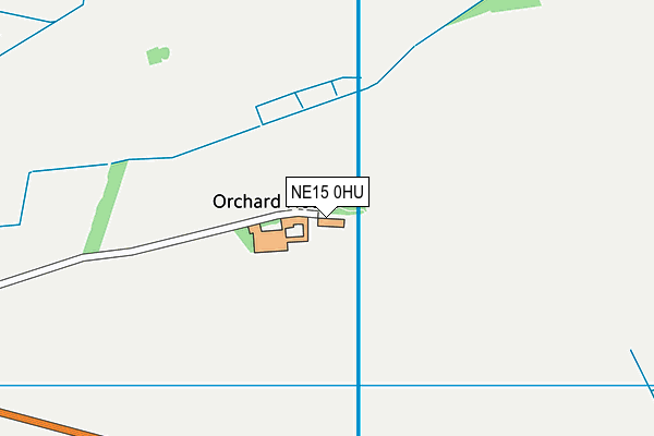 NE15 0HU map - OS VectorMap District (Ordnance Survey) NE15 0HU map - OS VectorMap District (Ordnance Survey)