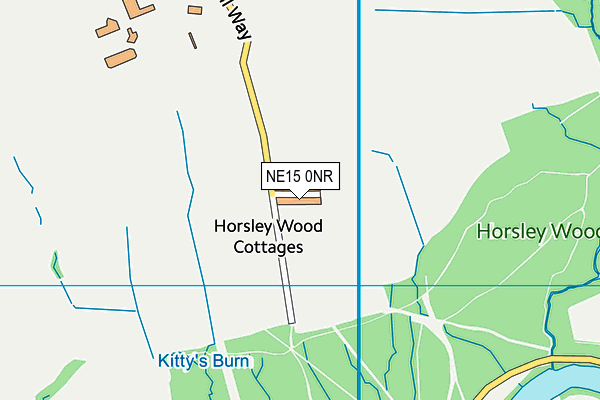 NE15 0NR map - OS VectorMap District (Ordnance Survey) NE15 0NR map - OS VectorMap District (Ordnance Survey)