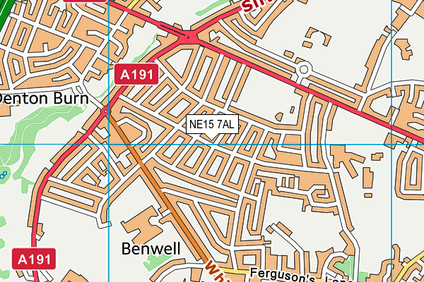 NE15 7AL map - OS VectorMap District (Ordnance Survey) NE15 7AL map - OS VectorMap District (Ordnance Survey)